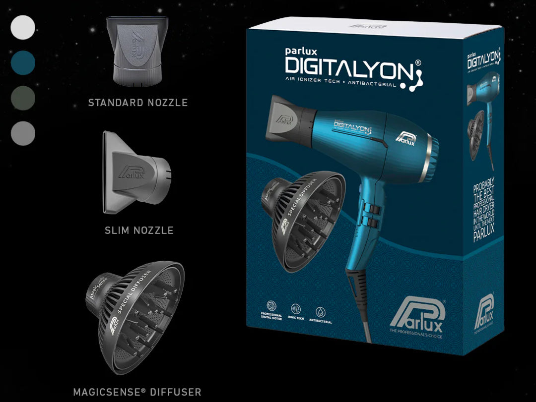 Parlux DIGITALYON® + Magic Sense Diffuser Haardroger