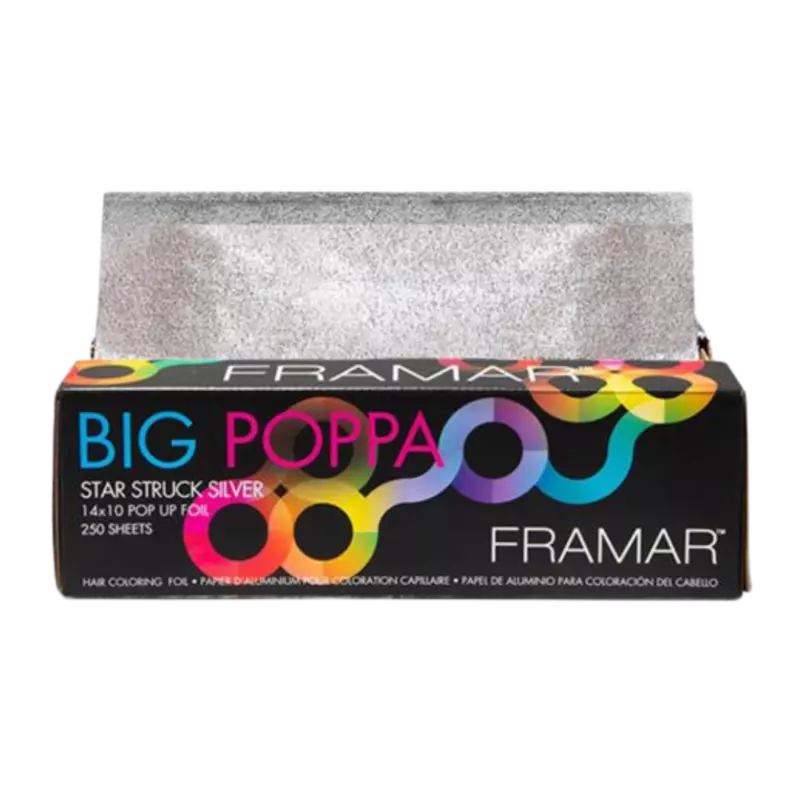 Framar Big Poppa Foil Star Struck Silver