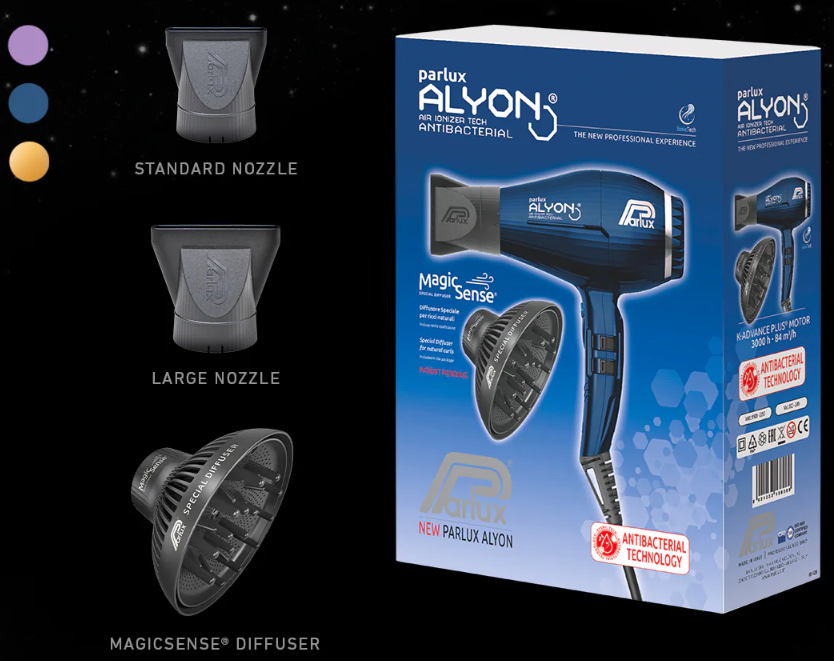Parlux ALYON® + Magic Sense Diffuser Haardroger