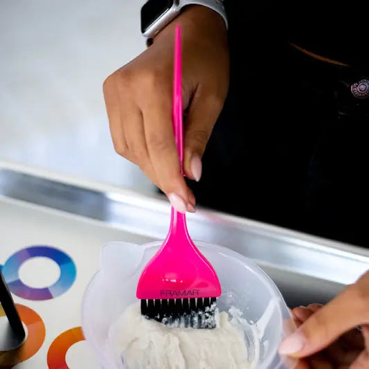 Framar Classic Colour Brush Roze Verfborstel