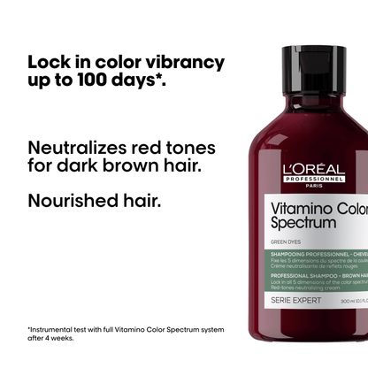L'Oréal Professionnel Serie Expert Vitamino Color Spectrum Shampoo Green 300ml
