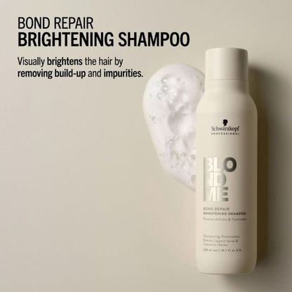 Schwarzkopf Professional BlondMe Bond Repair Brightening Shampoo 1000ml
