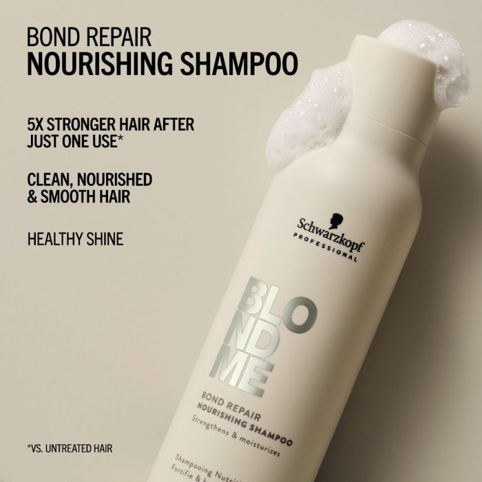 Schwarzkopf Professional BlondMe Bond Repair Nourishing Shampoo 300ml