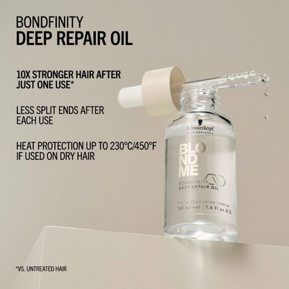 Schwarzkopf Professional BlondMe Bondfinity Deep Repair Oil 50ml