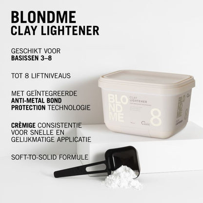 Schwarzkopf Professional Blond Me Bond Enforcing Premium 8 Clay Lightener 350gr