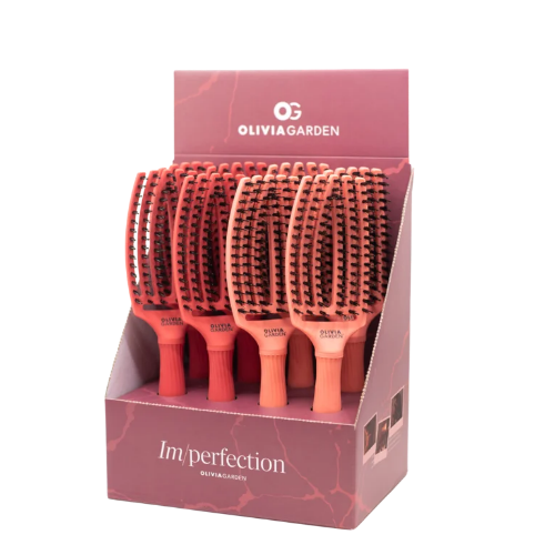 Olivia Garden x Imperfection Fingerbrush Display 8st