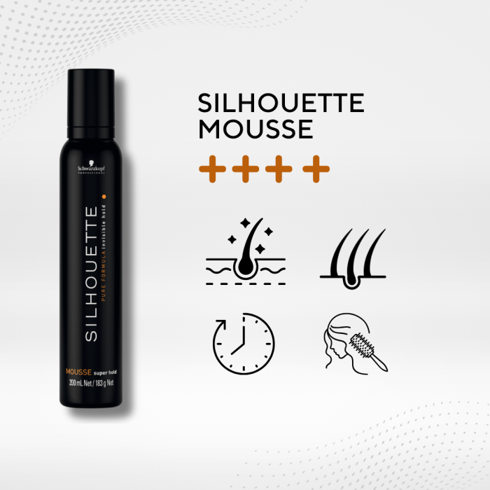 Schwarzkopf Silhouette Super Hold Mousse 200ml
