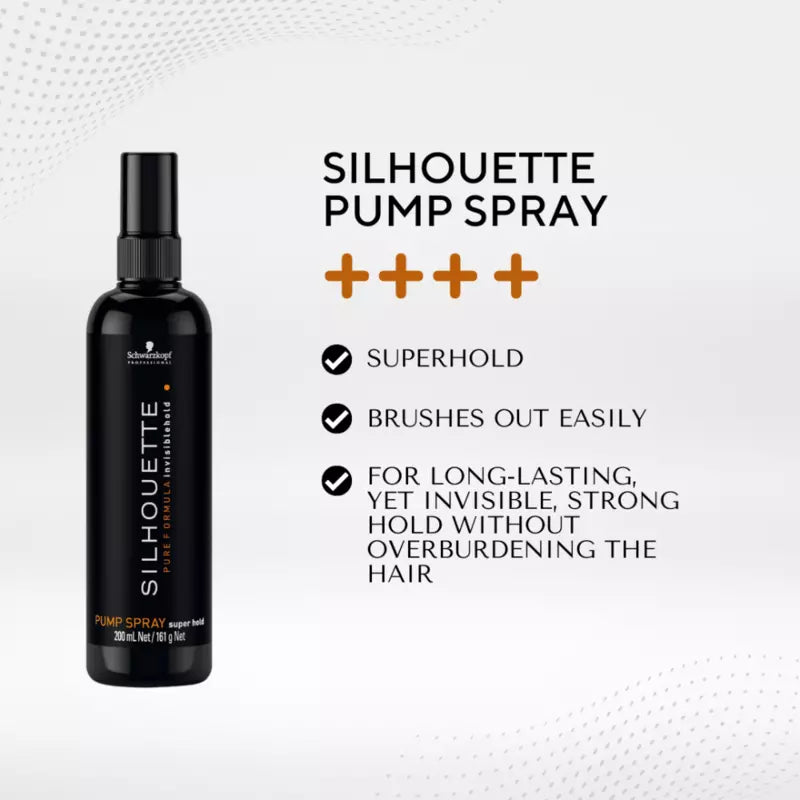 Schwarzkopf Professional Silhouette Super Hold Pumpspray 200ml