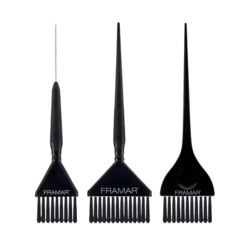 Framar Family Pack Zwart Verfborstel