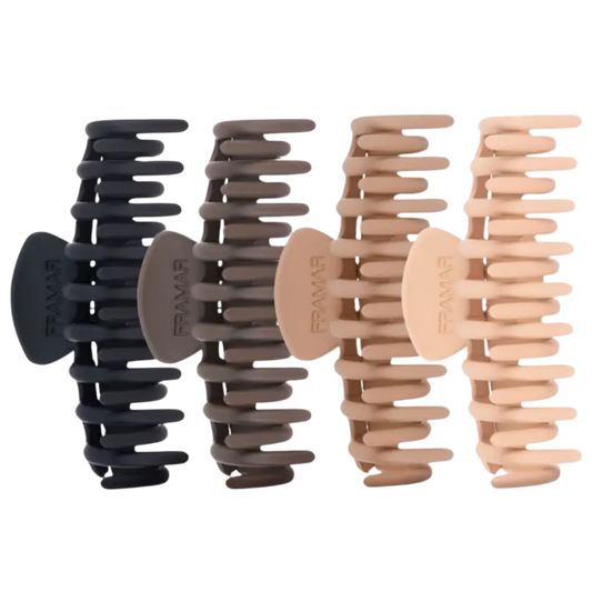 Framar Claw Clips 4-pack Neutral