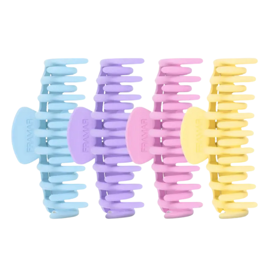 Framar Claw Clips 4-pack Pastel