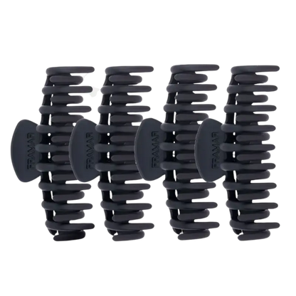 Framar Claw Clips 4-pack Black