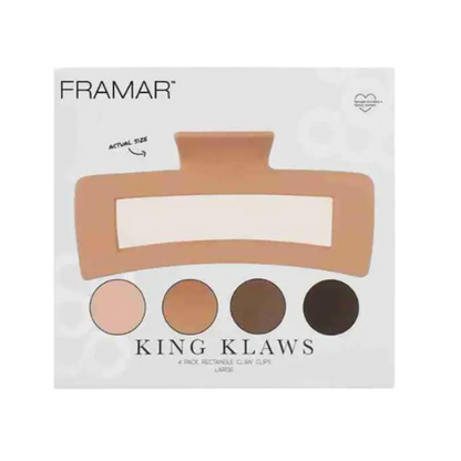 Framar King Klaws 4-pack Neutral Klemmen