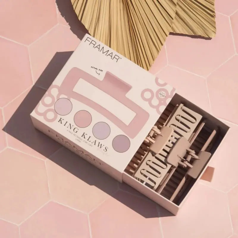 Framar King Klaws 4-pack Blush Klemmen