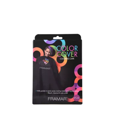 Framar Color Cover Kapmantel Zwart