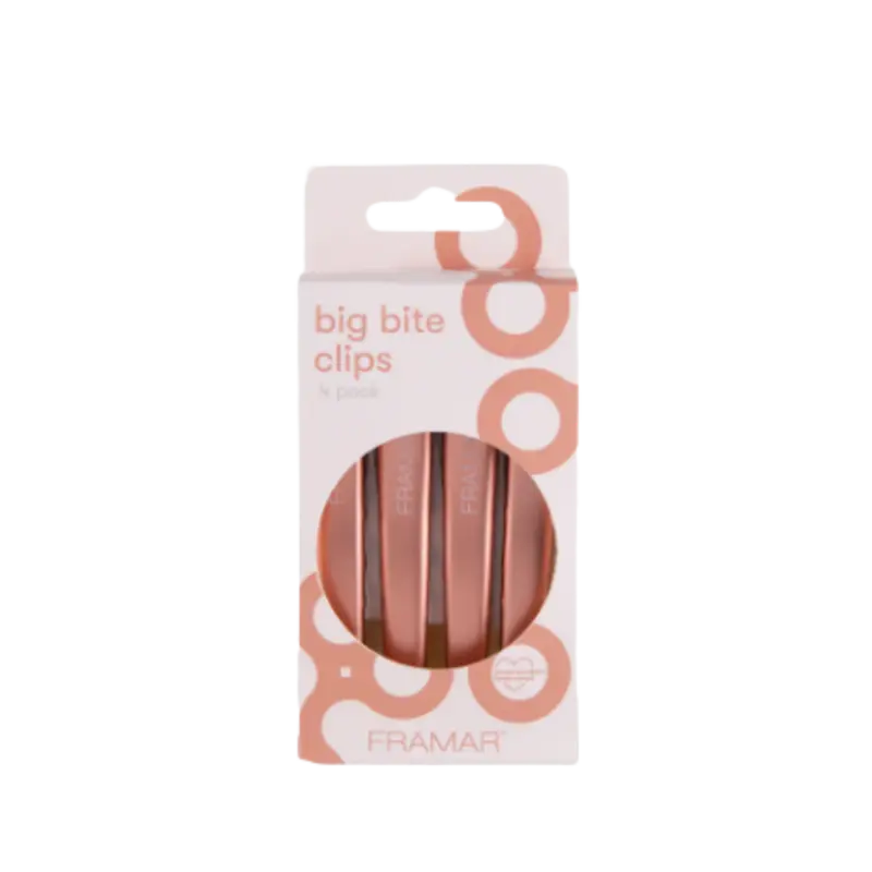 Framar Big Bite Clips Rose Gold Klemmen