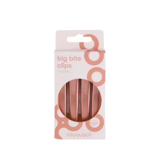 Framar Big Bite Clips Rose Gold Klemmen