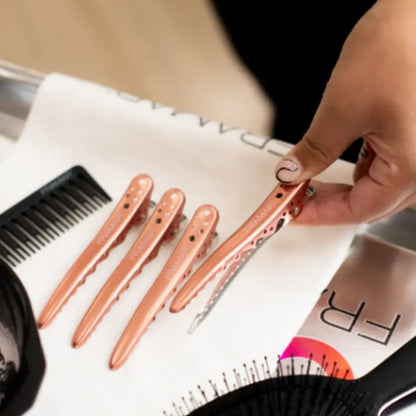 Framar Big Bite Clips Rose Gold Klemmen
