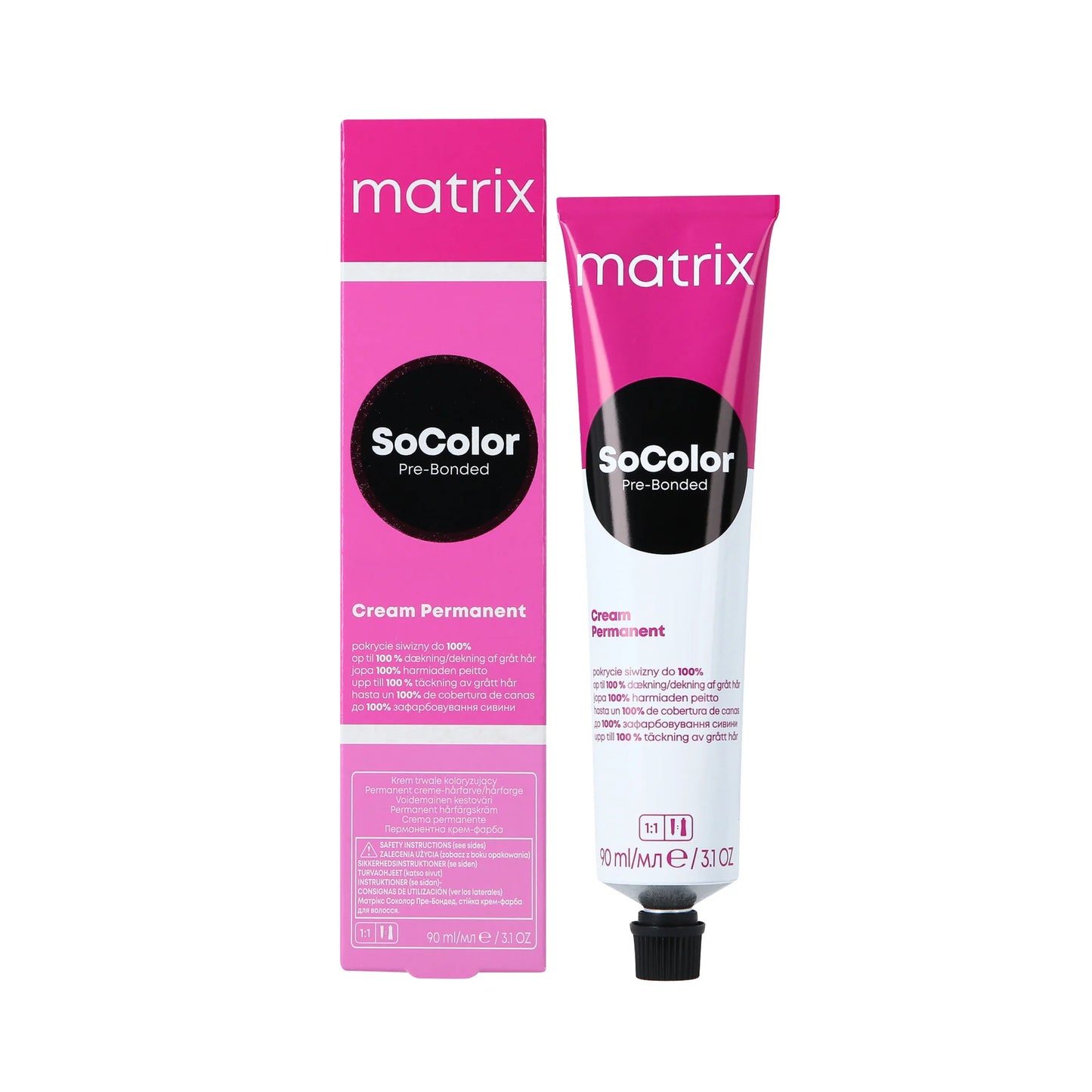 Matrix SoColor Pre-Bonded Permanent Pre-Mixed 90ml