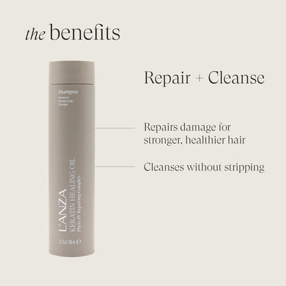 L’Anza Keratin Healing Oil Lustrous Shampoo 300ml