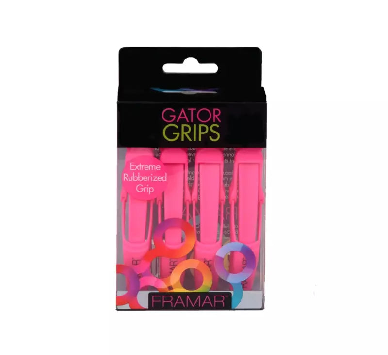 Framar Gator Grips Pink Klemmen 4st