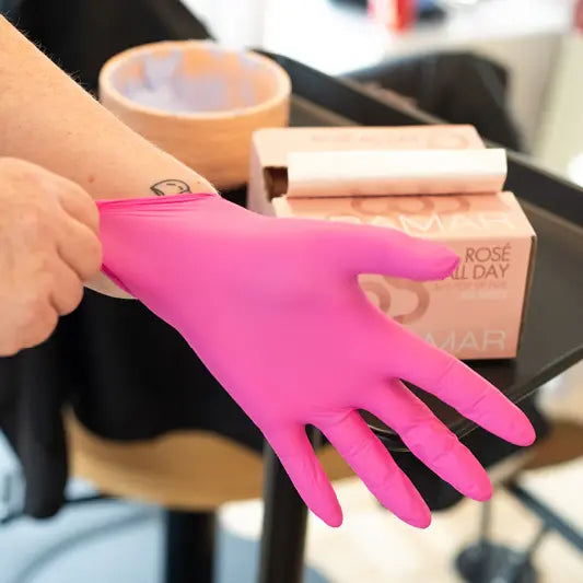 Framar Pink Paws Nitrile Wegwerp Handschoenen 100st