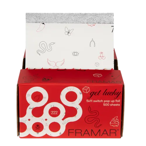 Framar Embossed Foil Pop Up 5x11 500st