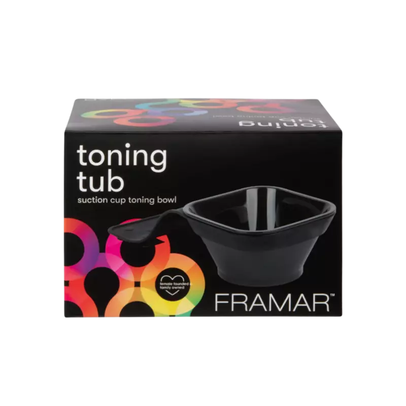 Framar Toning Tub Verfbakje Zwart