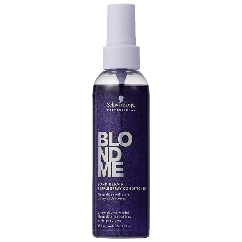 Schwarzkopf Professional BlondMe Bond Repair Purple Spray Conditioner 150ml
